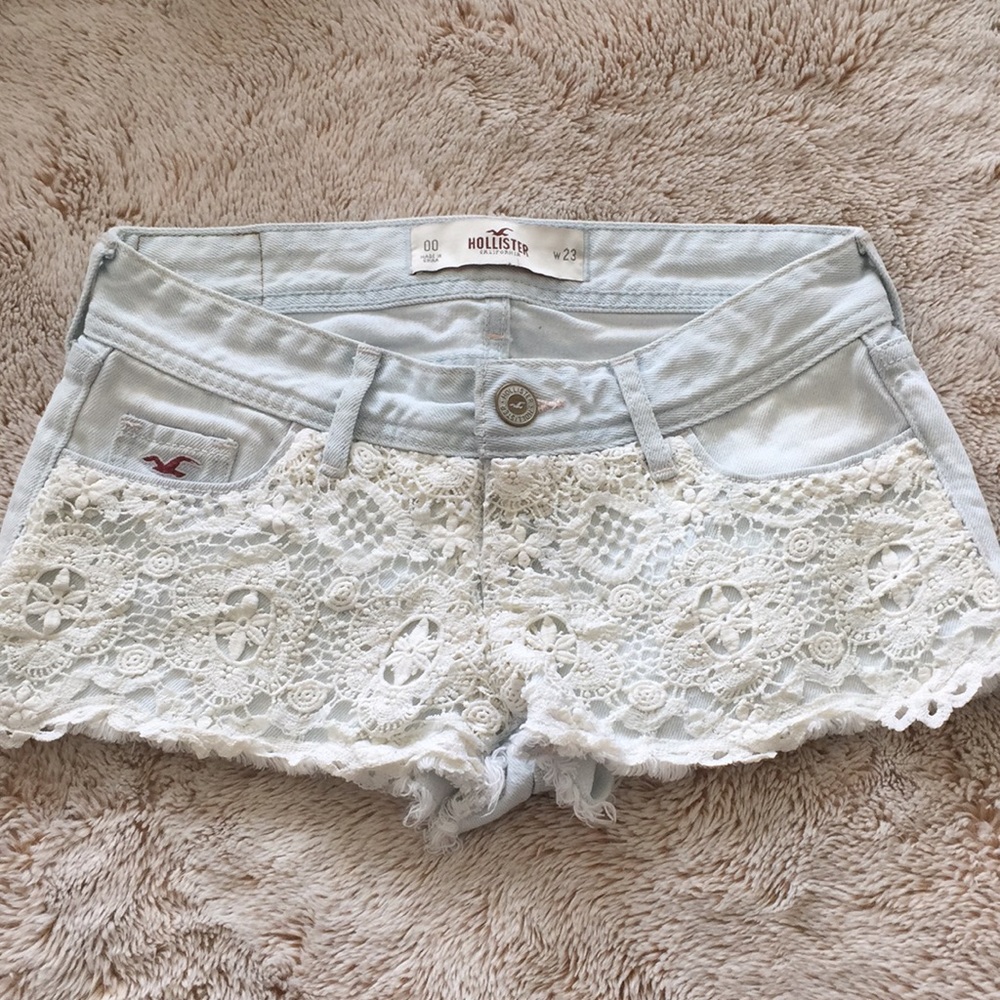 2 Hollister low rise shorts